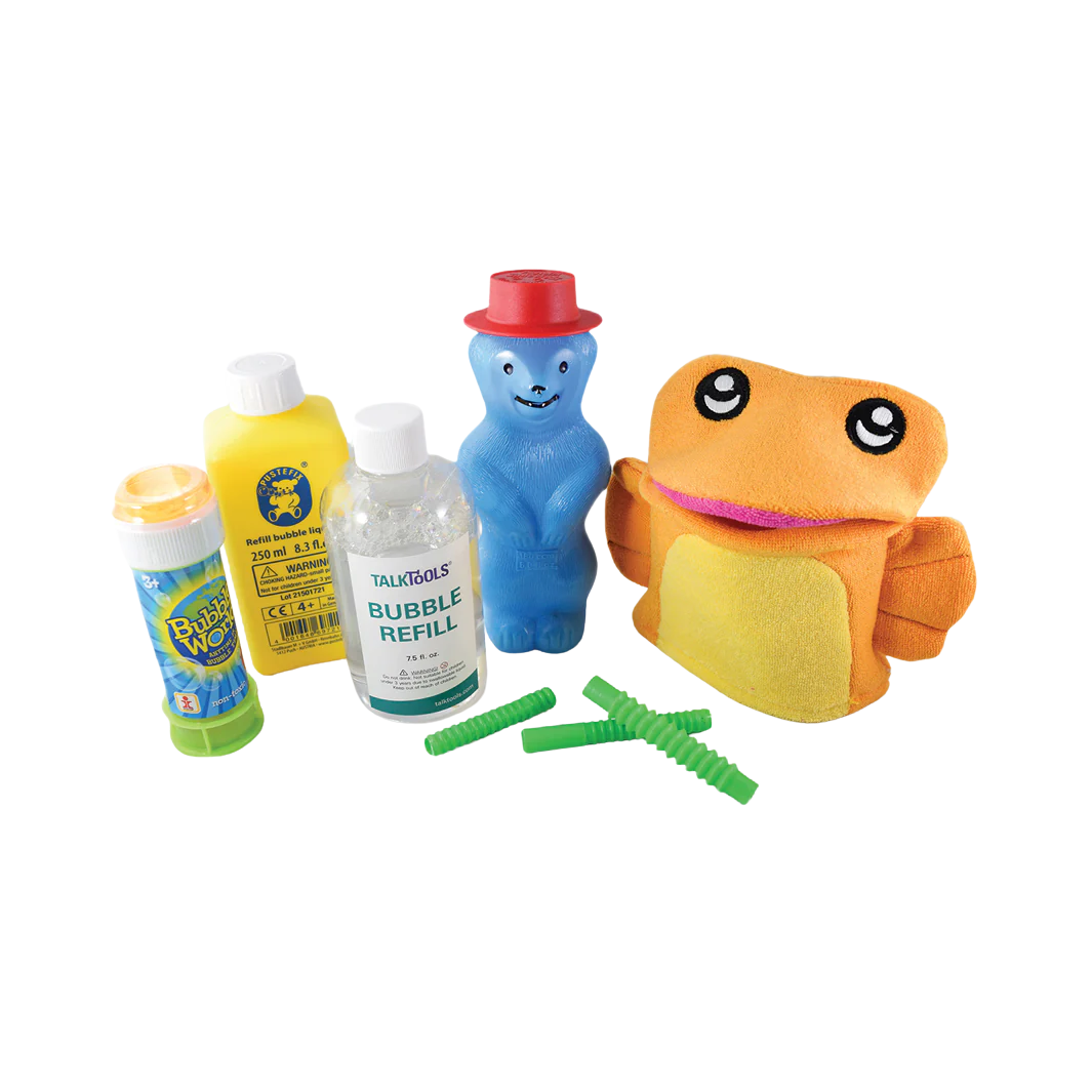 Boîte de TalkTools® Bubble Kit : Hiérarchie des bulles
