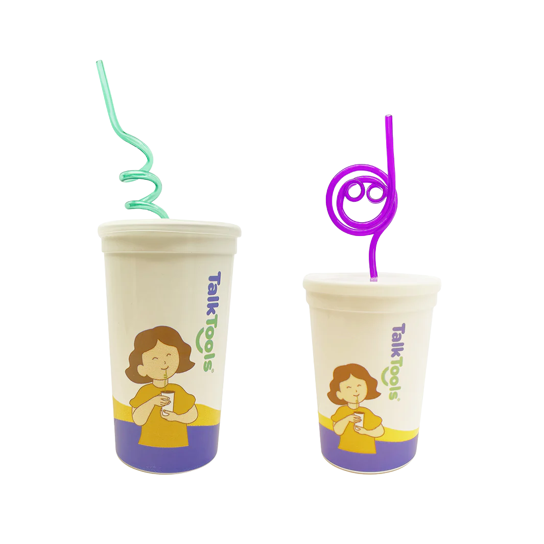 Boîte de TalkTools® Gobelets à pailles