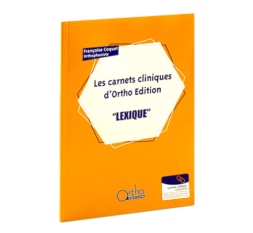 Boîte de Lexique (Les carnets cliniques d’Ortho Edition)
