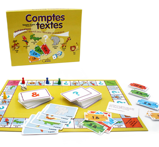 Boîte de Comptes textes
