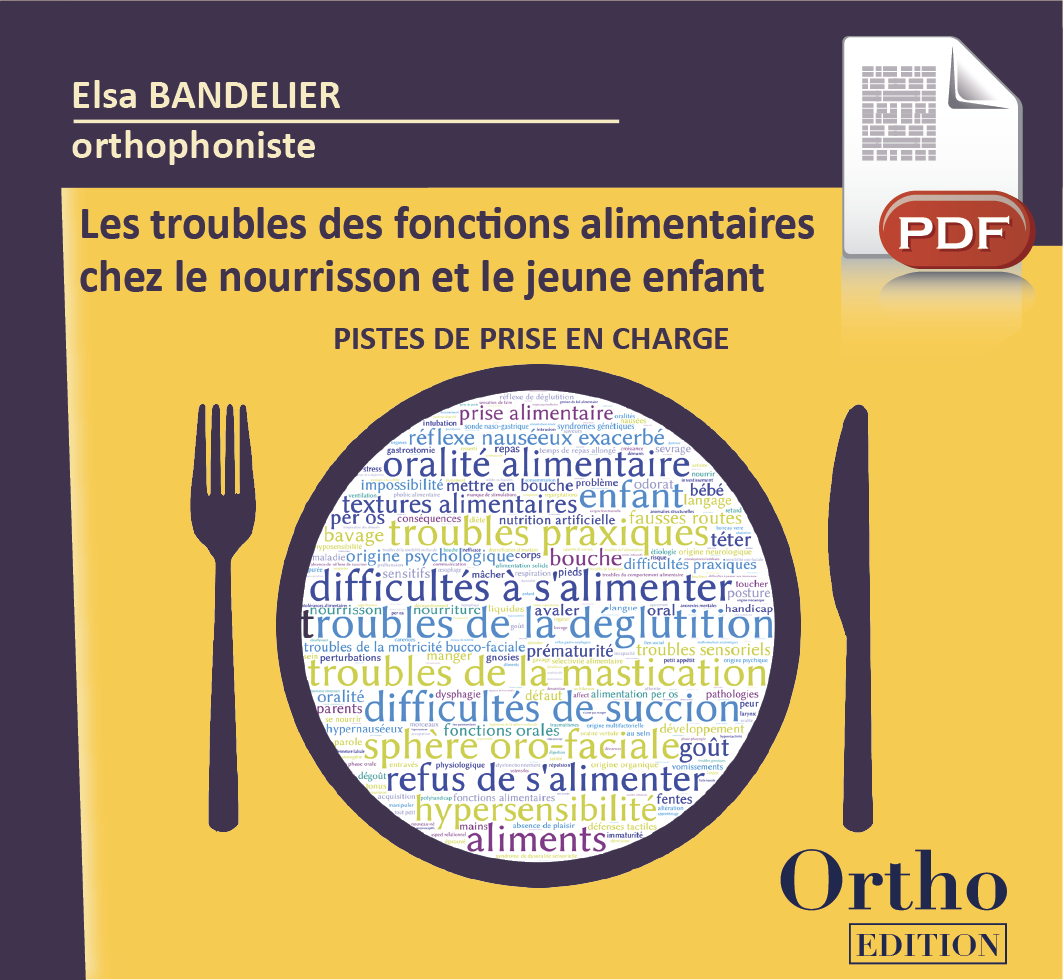 Boîte de Les troubles des fonctions alimentaires chez le nourrisson et le jeune enfant -PDF