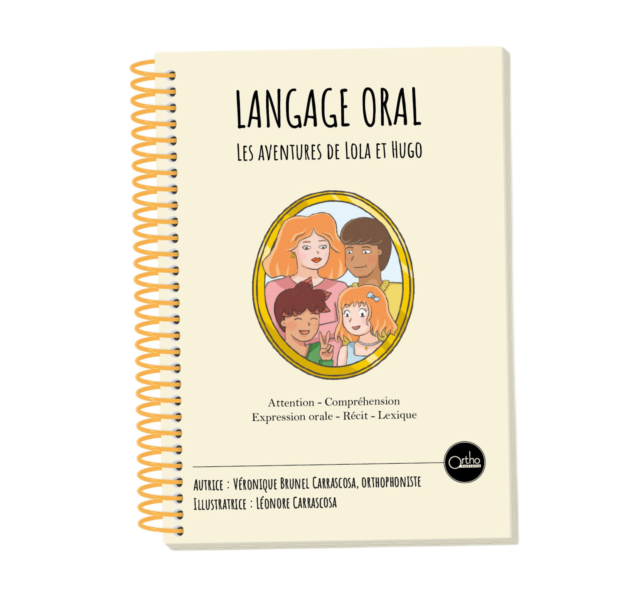Boîte de Langage oral - Les aventures de Lola et Hugo