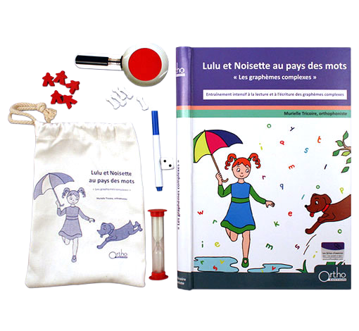 Boîte de Lulu et Noisette au pays des mots