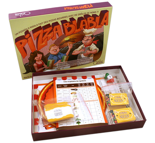 Boîte de Pizza Blabla