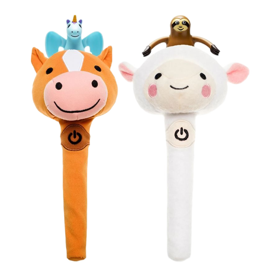 Boîte de TalkTools® Jigglers Mouton et Cheval