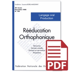 N°196 - Langage oral - Production (pdf)
