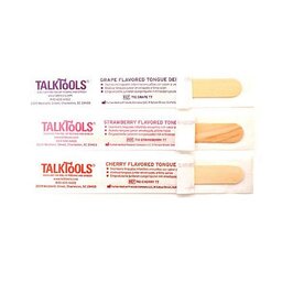 TalkTools® Abaisse-langues aromatisés (boîte de 50)