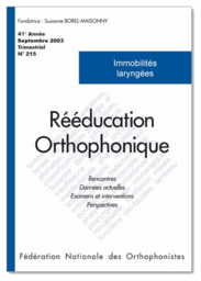 N°215 - Immobilités laryngées (pdf)