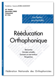 N°216 - Les fentes oro-faciales (pdf)