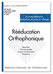 N°227 - La compréhension, évaluation et prise en charge (pdf)