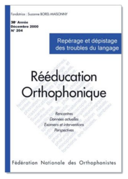 N°204 - Repérage et dépistage des troubles du langage (pdf)