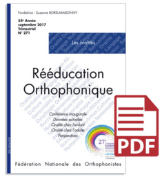 N°271 - Les oralités (pdf)