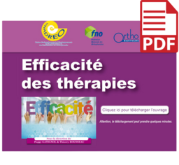 Efficacité des thérapies : Actes 2017 (pdf)