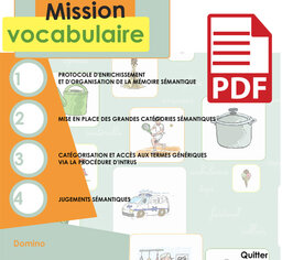 Mission Vocabulaire (pdf)