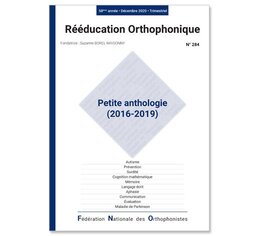 N°284 - Petite anthologie (2016-2019)