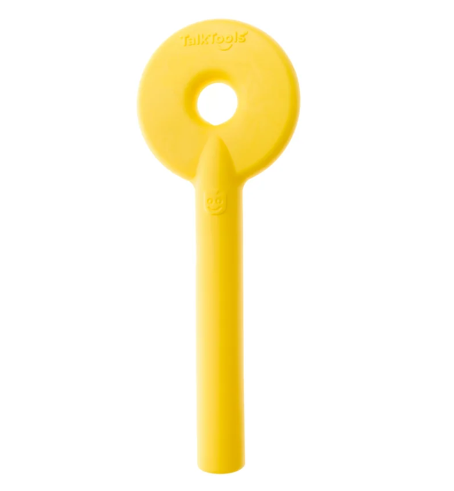 Boîte de TalkTools® Bite Tube Jaune